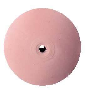 Резинка полир.силикон."линза" (3,2мм, диам.22,2мм) розовая